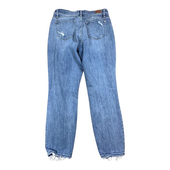 Judy Blue Ripped Boyfriend Fit Jeans Size 7/28 - Picture 2 of 5